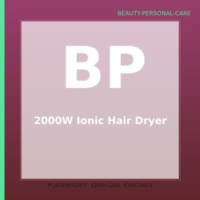 2000W Ionic Hair Dryer — 1