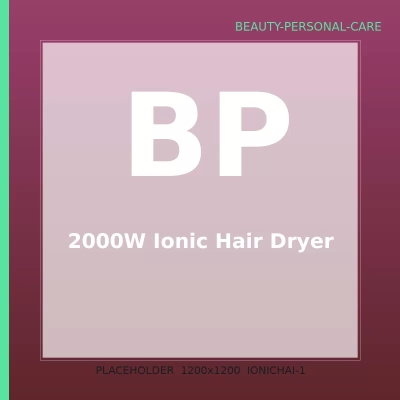 2000W Ionic Hair Dryer — 1