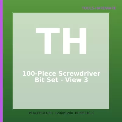 100-Piece Screwdriver Bit Set — 3