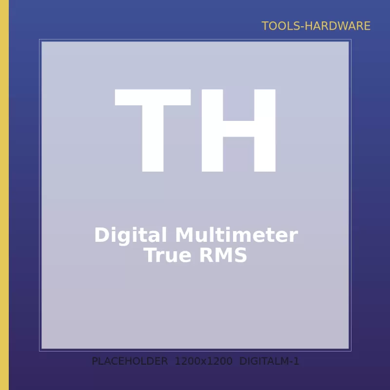 Digital Multimeter True RMS — 1
