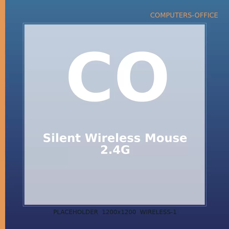 Silent Wireless Mouse 2.4G — 1