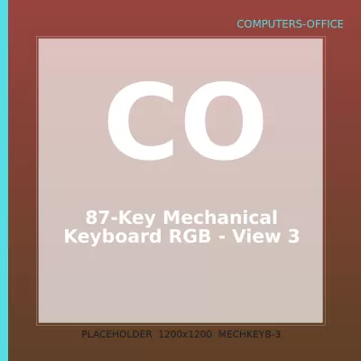 87-Key Mechanical Keyboard RGB — 3