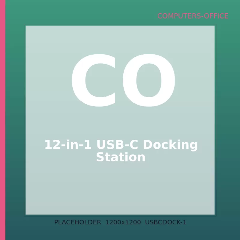 12-in-1 USB-C Docking Station — 1