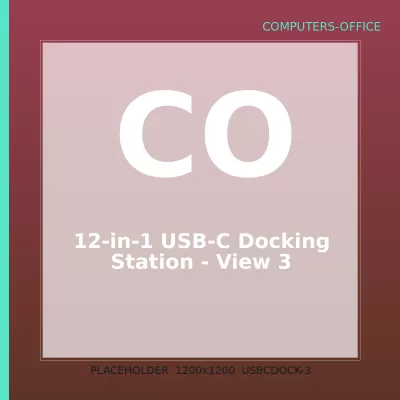 12-in-1 USB-C Docking Station — 3