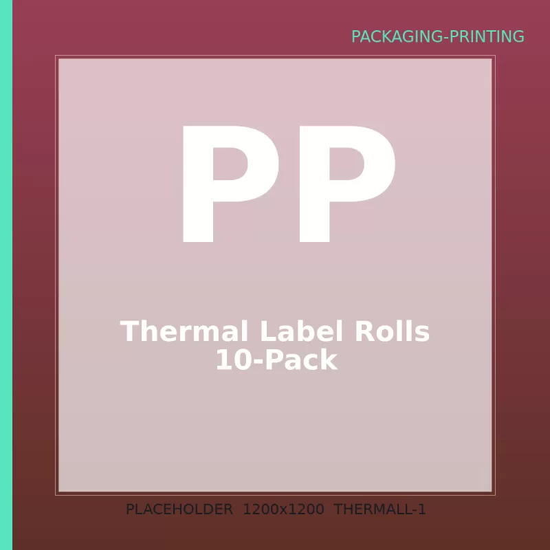 Thermal Label Rolls 10-Pack — 1