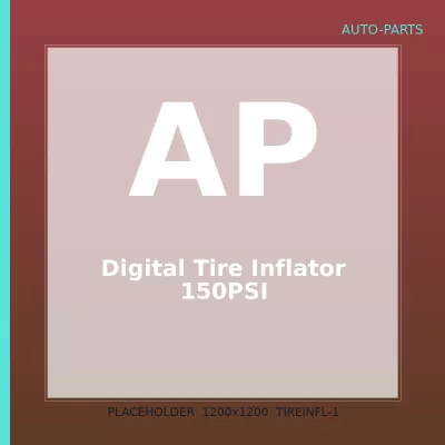 Digital Tire Inflator 150PSI — 1
