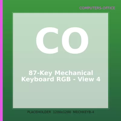 87-Key Mechanical Keyboard RGB — 4