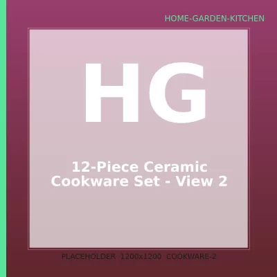 12-Piece Ceramic Cookware Set — 2