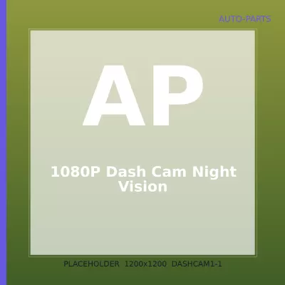 1080P Dash Cam Night Vision — 1