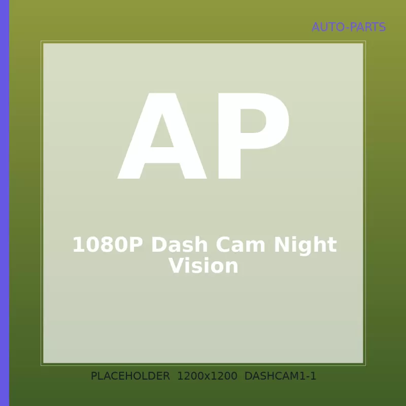 1080P Dash Cam Night Vision — 1