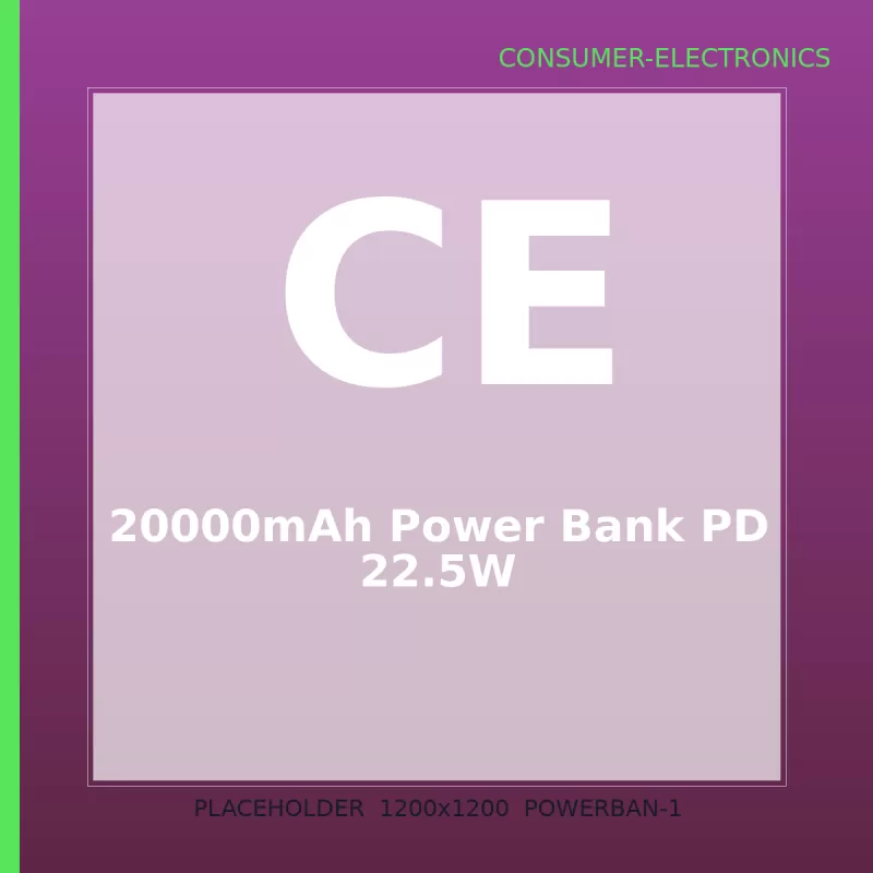 20000mAh Power Bank PD 22.5W — 1