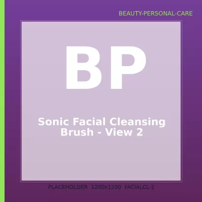 Sonic Facial Cleansing Brush — 2
