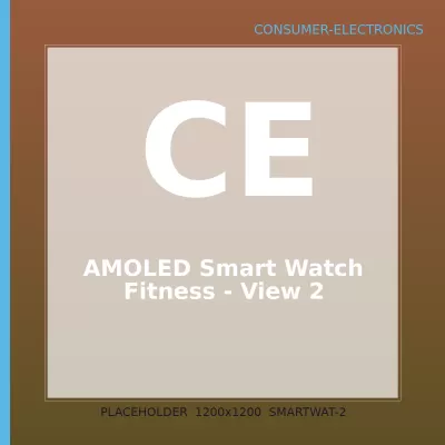 AMOLED Smart Watch Fitness — 2