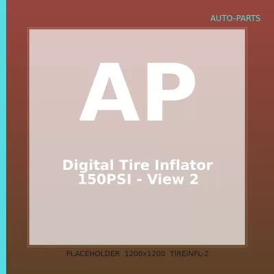 Digital Tire Inflator 150PSI — 2