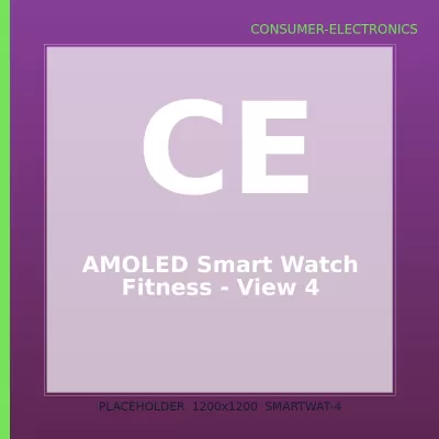 AMOLED Smart Watch Fitness — 4