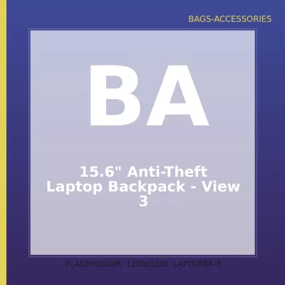 15.6" Anti-Theft Laptop Backpack — 3