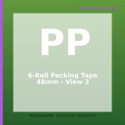 6-Roll Packing Tape 48mm — 3
