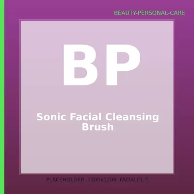 Sonic Facial Cleansing Brush — 1