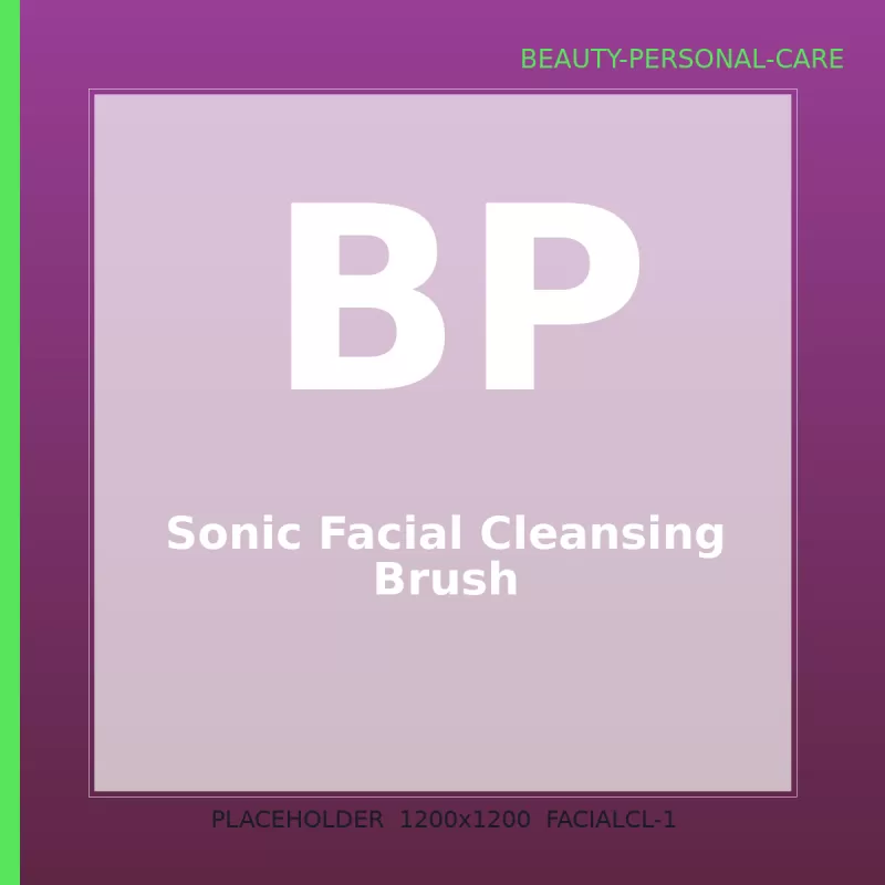 Sonic Facial Cleansing Brush — 1