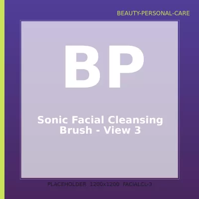 Sonic Facial Cleansing Brush — 3
