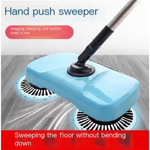 Household automatic electric hand push broom, floor mop, lazy person multifunctional all-in-one machine