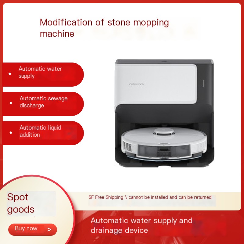 Modification of sweeping robot to stone G10G10S
