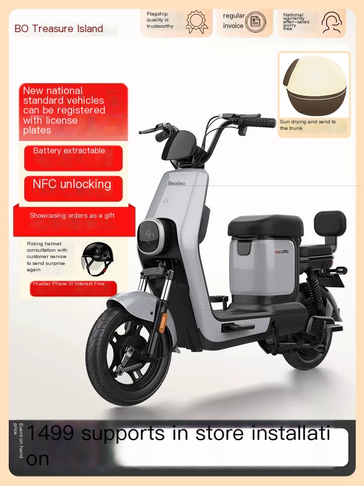 New national standard electric vehicles with license plates and rechargeable capacity nationwide