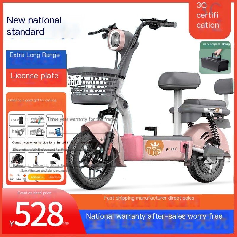 New National Standard Electric Vehicle for Men and Women Adult Assistance Range