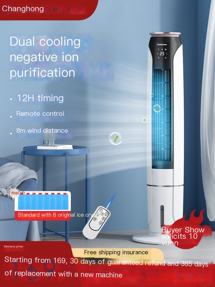 Changhong air conditioning fan remote control cold and warm dual-purpose machine