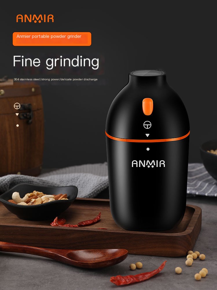 Ultra fine household fully automatic mini stainless steel bean grinder