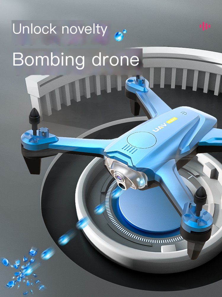 Launchable water bomb drones and combat fighters