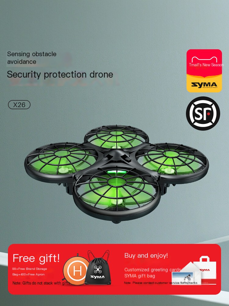 Sima remote-controlled aircraft symaX26 obstacle avoidance drone