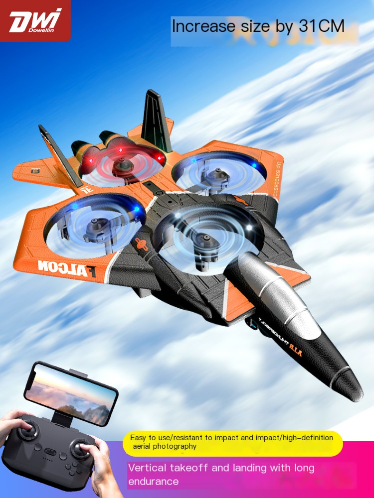 Combat Glider Children's Remote Control Plane
