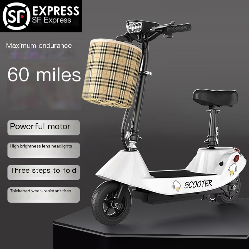 Little Dolphin Folding Electric Car No License Plate Required