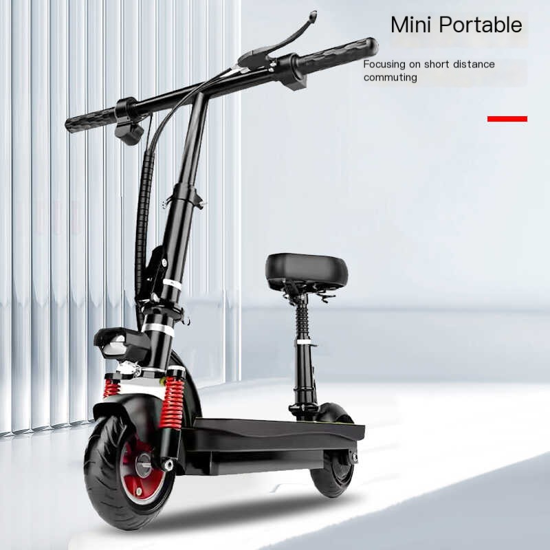 Ultra lightweight foldable small adult electric vehicle for work