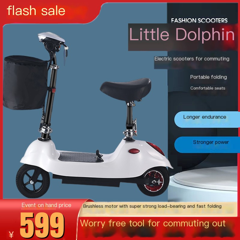 Little Dolphin Electric Folding Electric Scooter