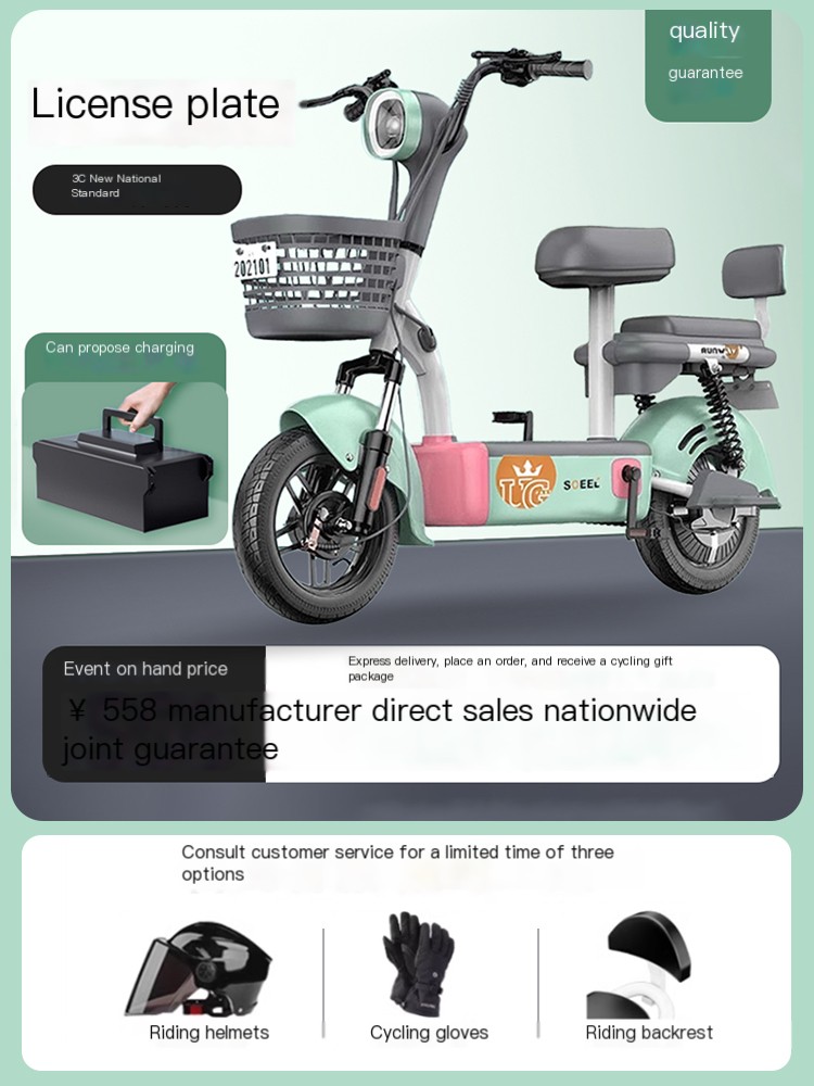 New National Standard Electric Vehicle for Men and Women Adult Assistance Range