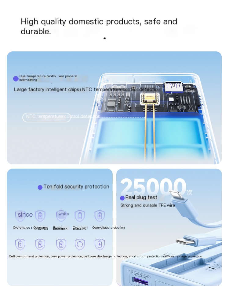 Zhengtuo [3C certification] 10000mAh power bank