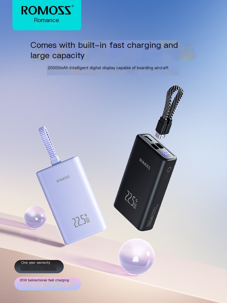 Roman lithium polymer 22.5W, one line three charge