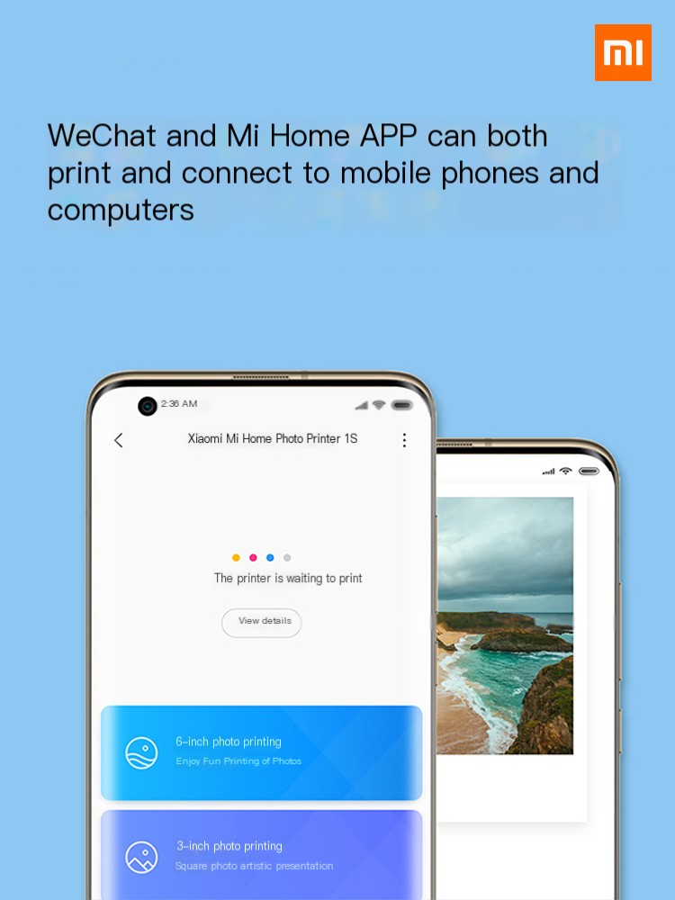 Xiaomi Mi Home Photo Printer Wireless