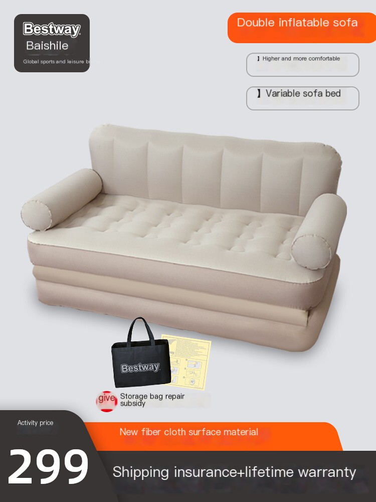 Bestway inflatable sofa outdoor single person portable