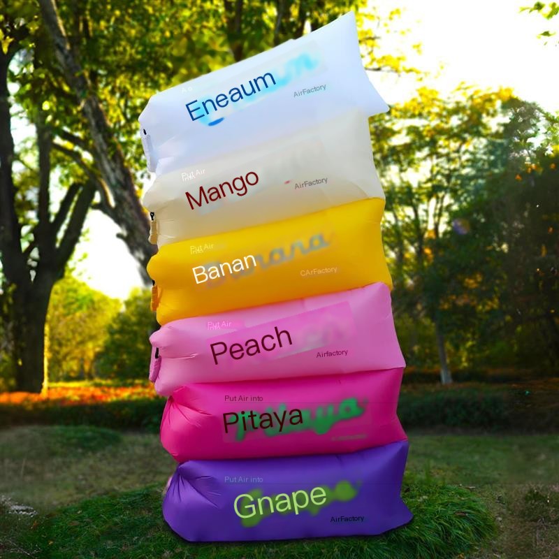Lazy internet celebrity dopamine color matching inflatable sofa