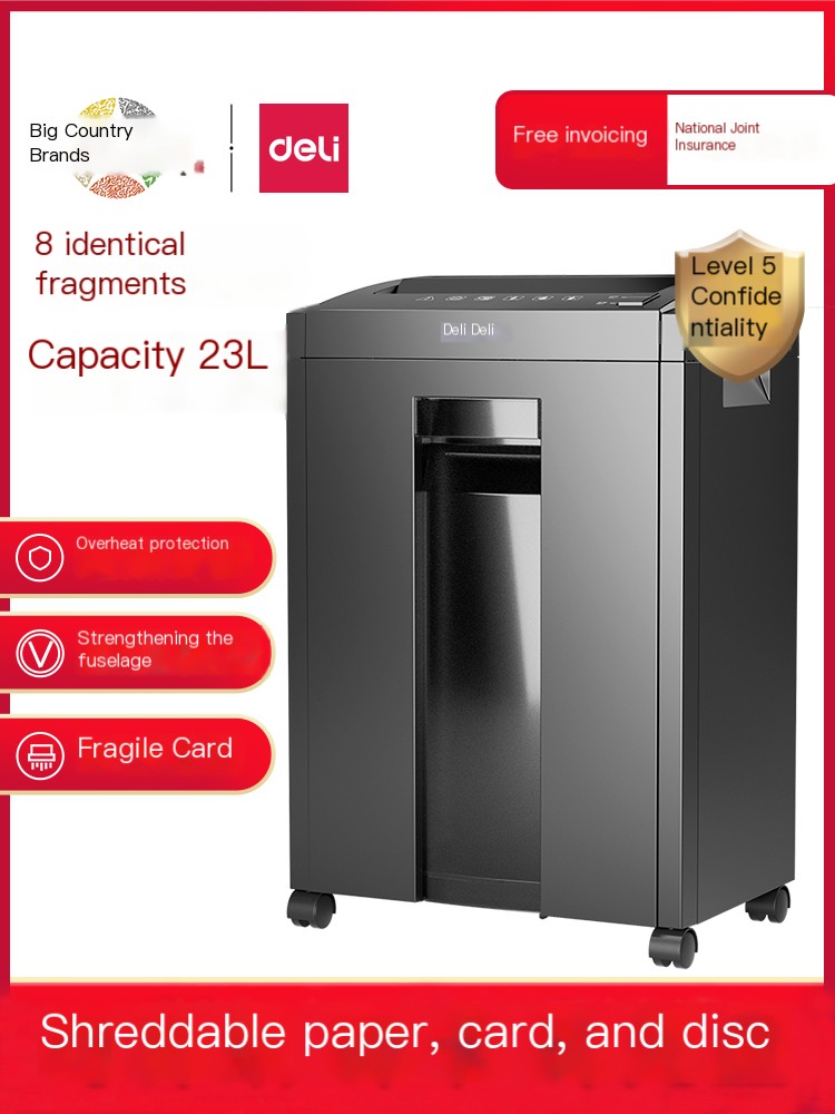 Deli 9912 high-power shredder