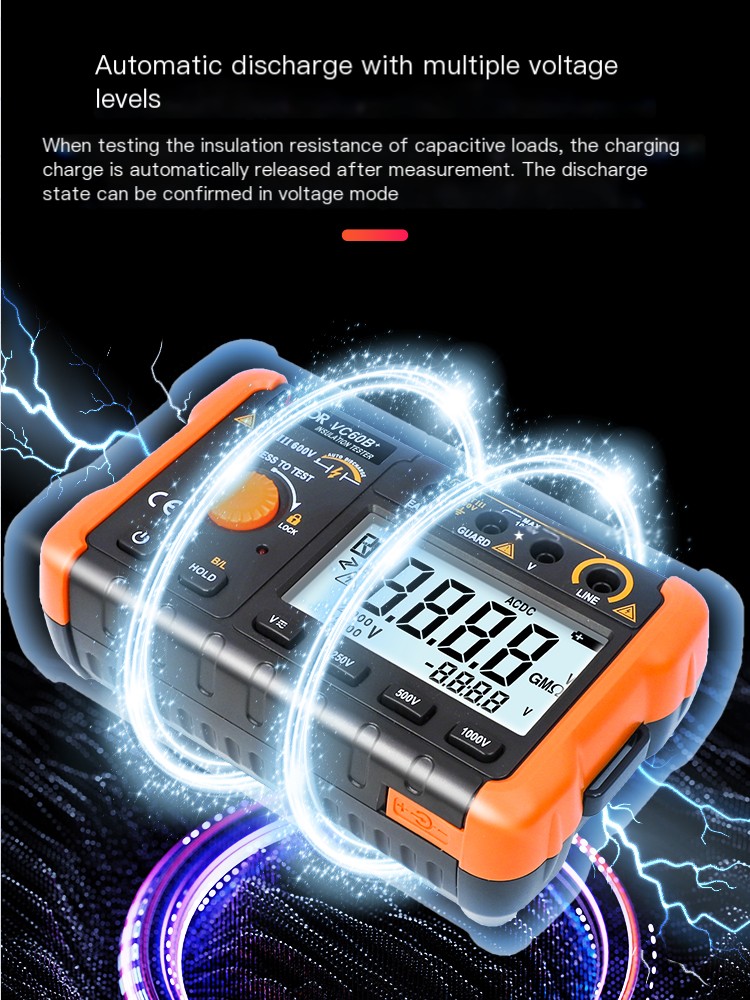Xiangruide 500V shaking table insulation resistance tester