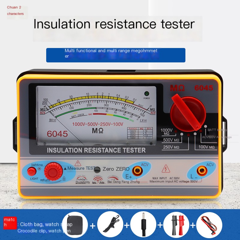Tianyu Insulation Resistance Tester without Hand Shake