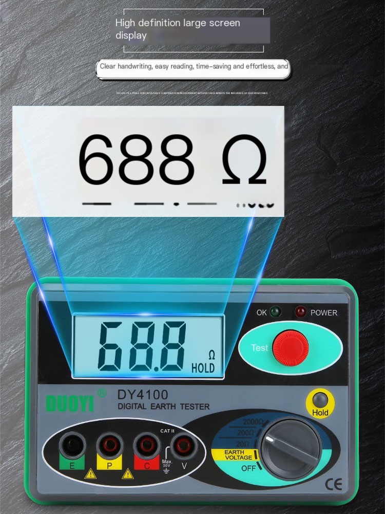 Duoduo DY4100 Digital Display Insulation Resistance Tester