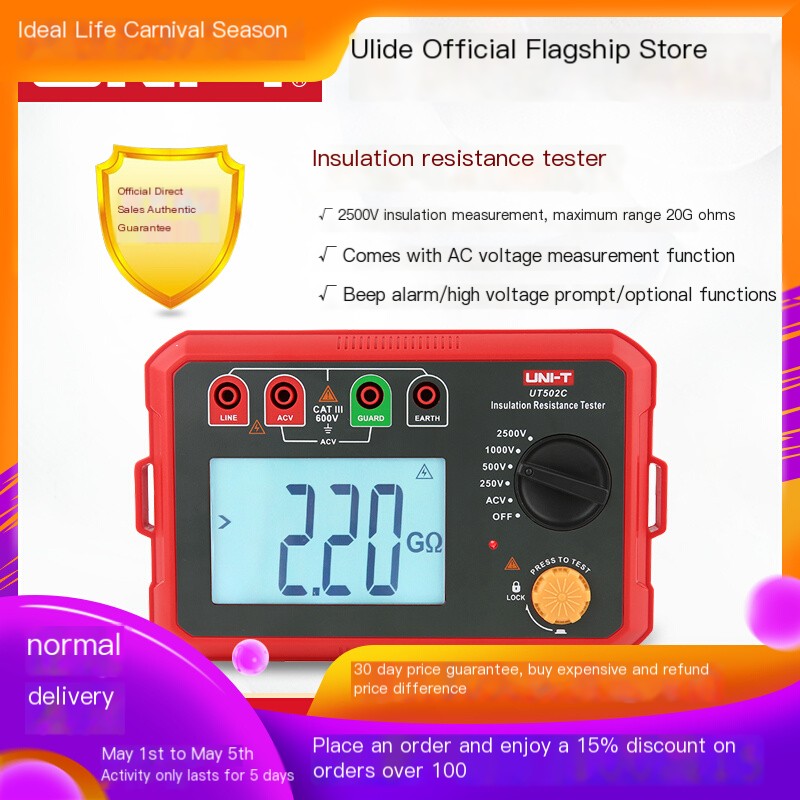 Ulide insulation resistance tester