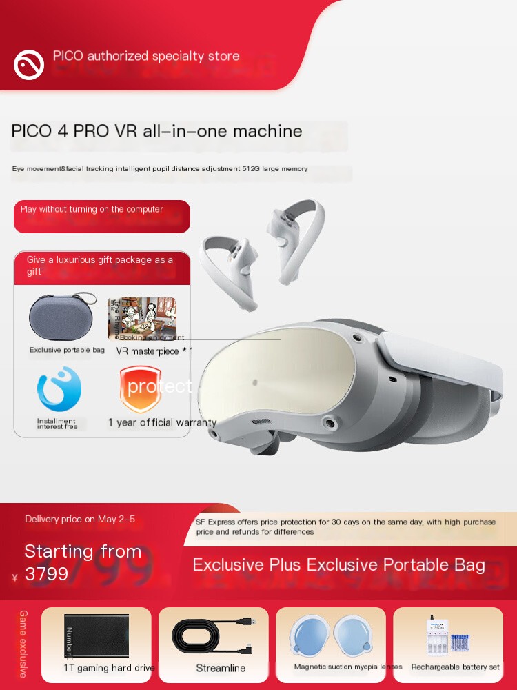 SF Express issued PICO4ProVR glasses on the same day