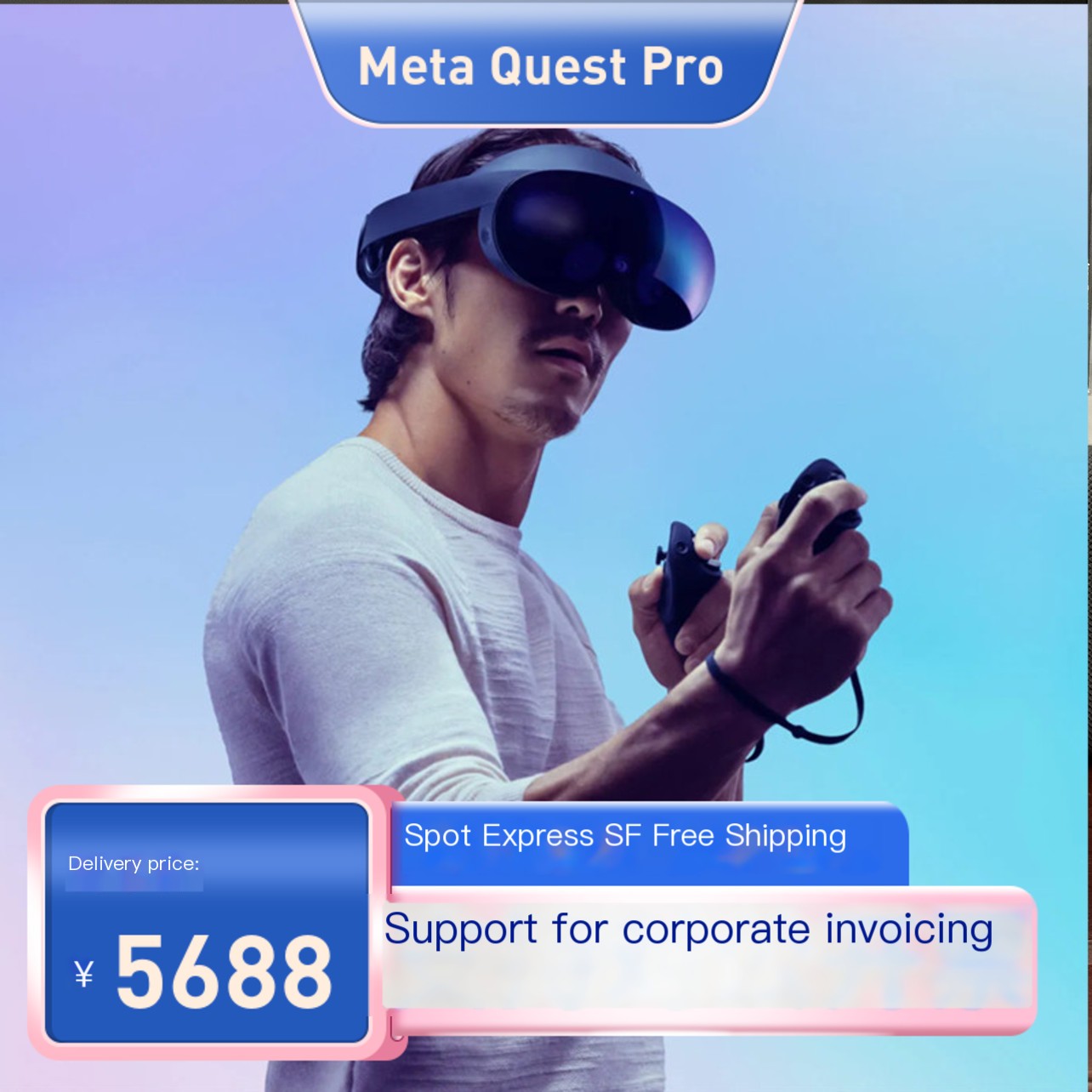 MetaQuestPro all-in-one headset
