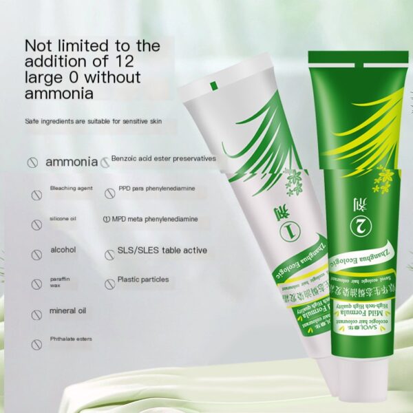 Zhanghua Ecological Hair Dyeing Agent Natural Plant Care Hair Dyeing - Image 3